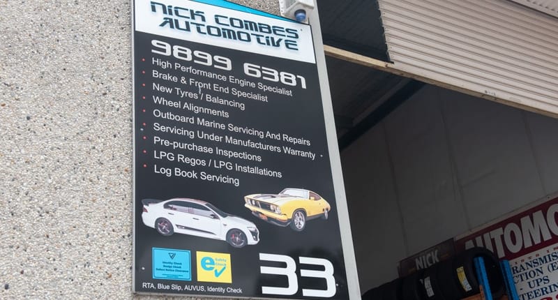 Home | Nick Combes Automotive